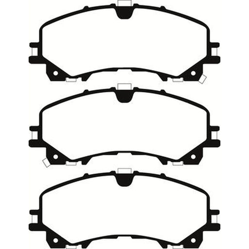 Abtex Front Brake Pad Set PLU2530
