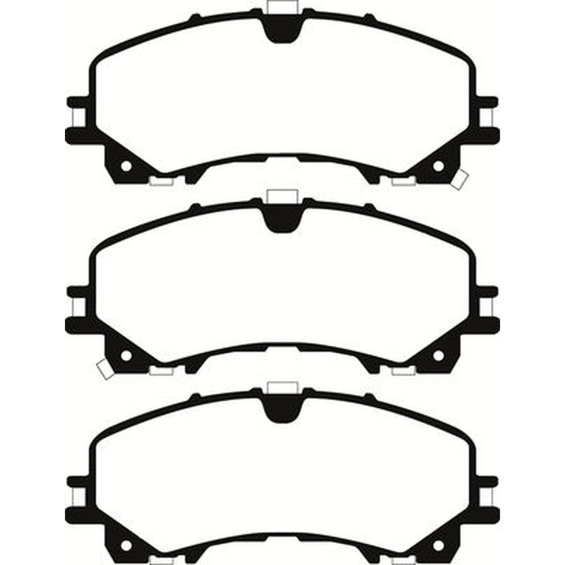 Abtex Front Brake Pad Set fits Infiniti Q50 2013-2014 2.0