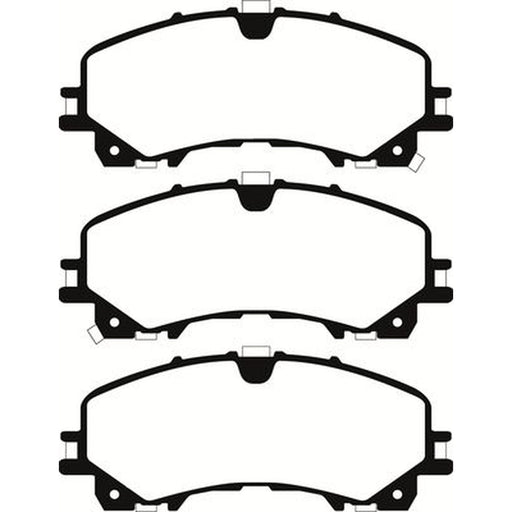 Abtex Front Brake Pad Set fits Infiniti Q50 2013-2014 2.0
