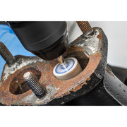 Sealey 25 x 10mm Abrasive Flap Wheel on 6mm Shaft 60Grit - Pack of 5 FW2510605 Sealey - Dynamic Drive