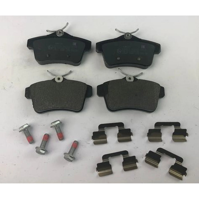 Juratek Rear Brake Pad Set fits Citroën C4 II 2009-2018 1.2 1.4 1.6 2.0