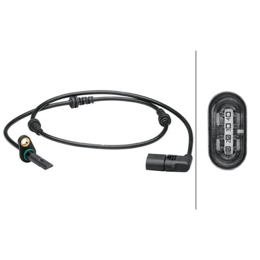 Hella ABS Wheel Speed Sensor Front fits Mercedes-Benz C-Class 2013-2023