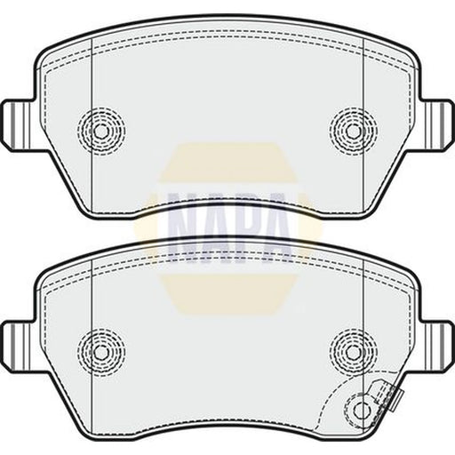 NAPA Front Brake Pad Set NBP1874