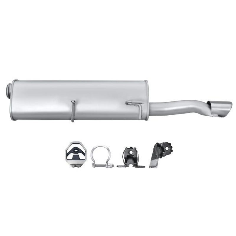 Hella End Silencer Rear fits Peugeot 307 Cc 2005-2009 2.0