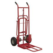 Sealey Sack Truck 3-in-1 with Pneumatic Tyres 250kg Capacity CST989 Sealey - Dynamic Drive