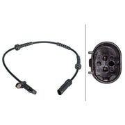 Hella ABS Wheel Speed Sensor Rear 6PU 012 679-541