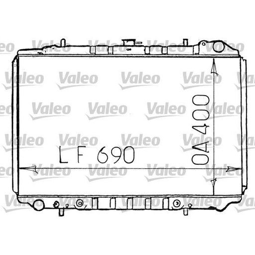 Valeo Engine Radiator 731134
