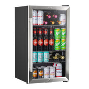 Baridi 85L Wine, Beer & Drinks Fridge with Thermostat - Stainless Steel Baridi  - Dynamic Drive