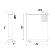 Mahle Engine Radiator