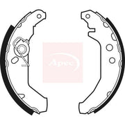 Apec Brake Shoe Set Axle Kit fits Ford Courier Box Body/Mpv 1991-1996 1.3 1.8