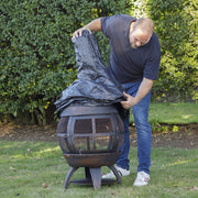 Dellonda PVC Water-Resistant, Heavy-Duty Firepit Cover for DG112 Dellonda  - Dynamic Drive