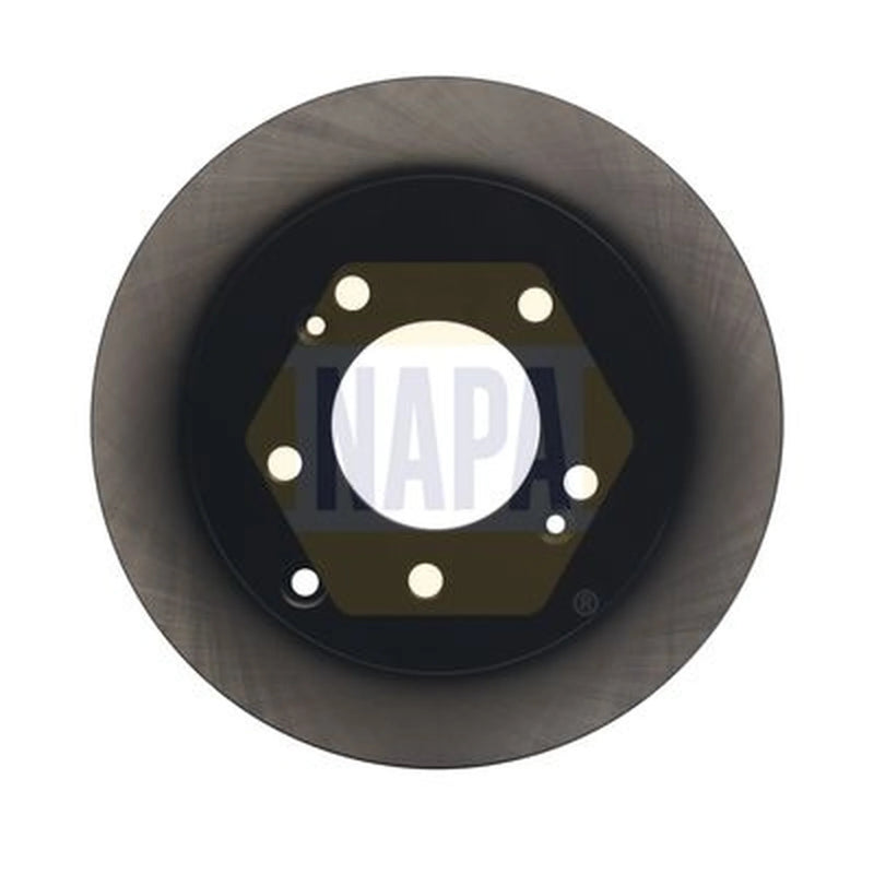 NAPA 2 x Solid Brake Discs fits Kia Soul I 2009-2014 1.6