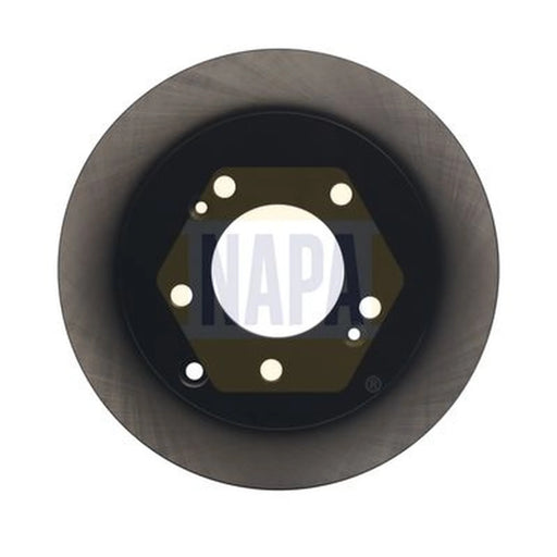 NAPA 2 x Solid Brake Discs fits Kia Soul I 2009-2014 1.6