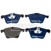 Borg & Beck Front & Rear Brake Discs & Pads fits Jaguar Xj 2012-2019 3.0