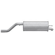 Hella End Silencer Rear fits Opel Corsa D 2006-2014 1.3