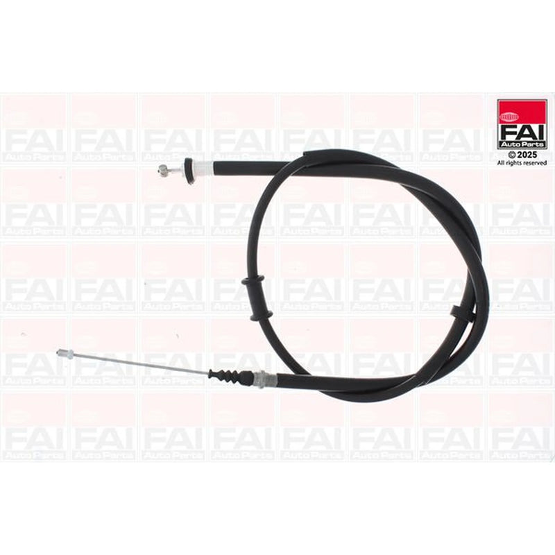 FAI Handbrake Cable Left Rear fits Abarth 500 / 595 / 695 2008 on 1.4