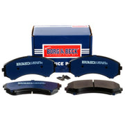 Borg & Beck Front Brake Discs & Pads fits Mitsubishi Grandis 2004-2011 2.4