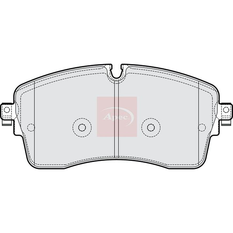 Apec Front Brake Pad Set fits Jaguar E-Pace 2017-2018 2.0