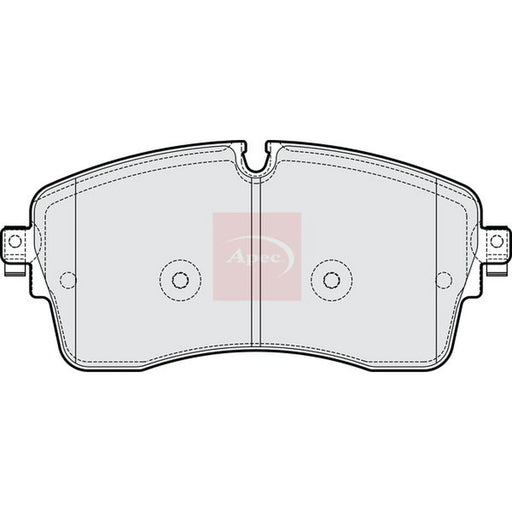 Apec Front Brake Pad Set PAD2286