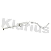 Klarius Box With Centre Pipe Centre fits Fiat Bravo II 2007-2014 1.4