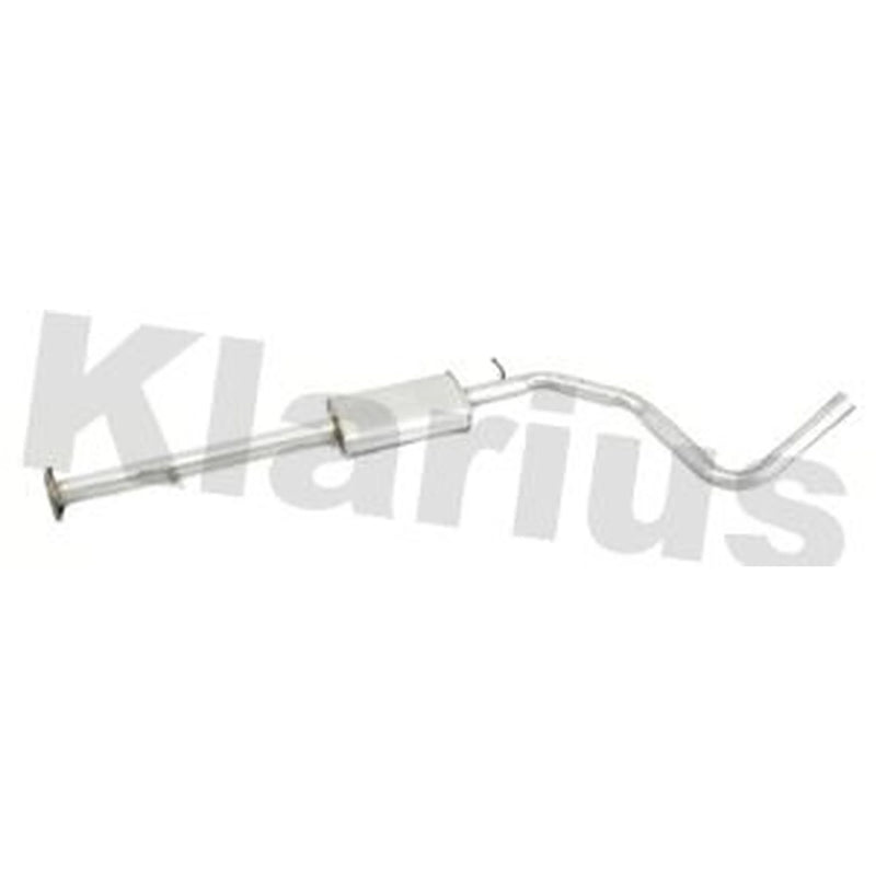Klarius Box With Centre Pipe Centre fits Fiat Bravo II 2007-2014 1.4