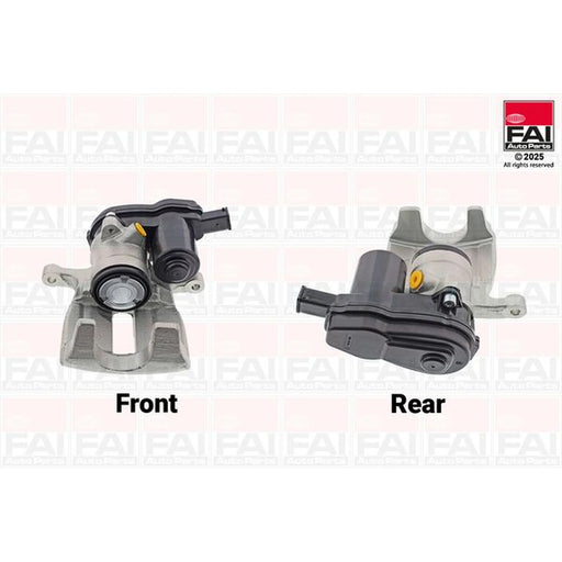 FAI Brake Caliper Assembly Rear Right fits Audi A4 Allroad B8 2009-2016 2.0 3.0