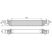 Valeo Intercooler (Charge Air Cooler) 818541