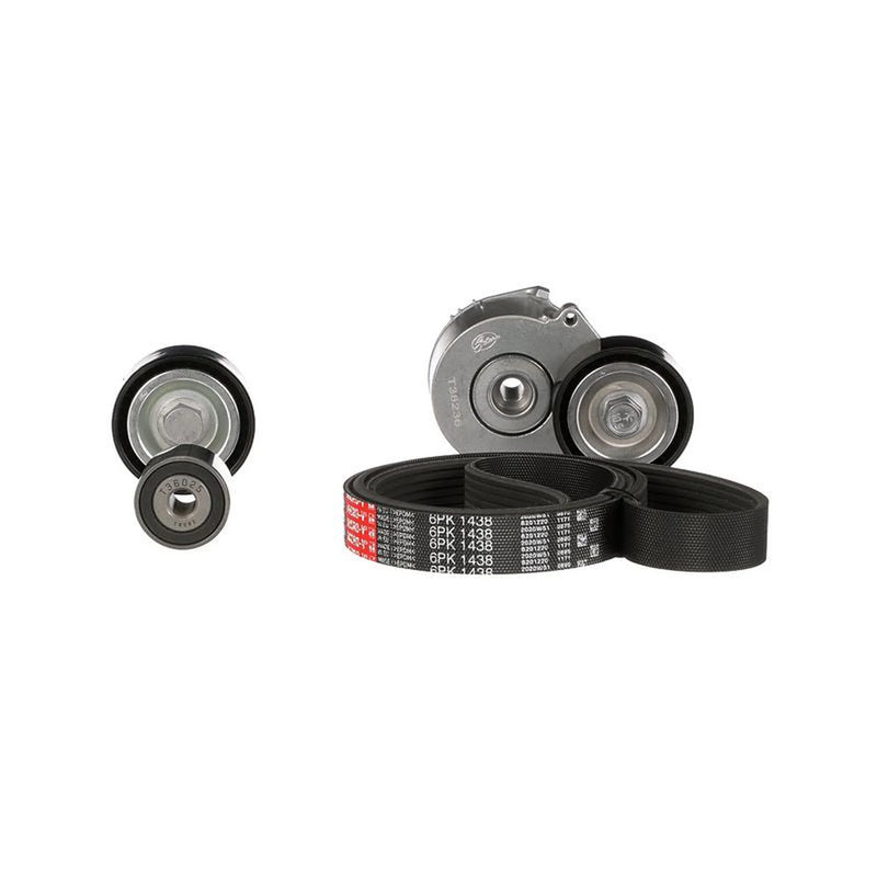 Gates V-Ribbed Belt Set fits Citroën Berlingo / Berlingo First 1998-2005 1.9