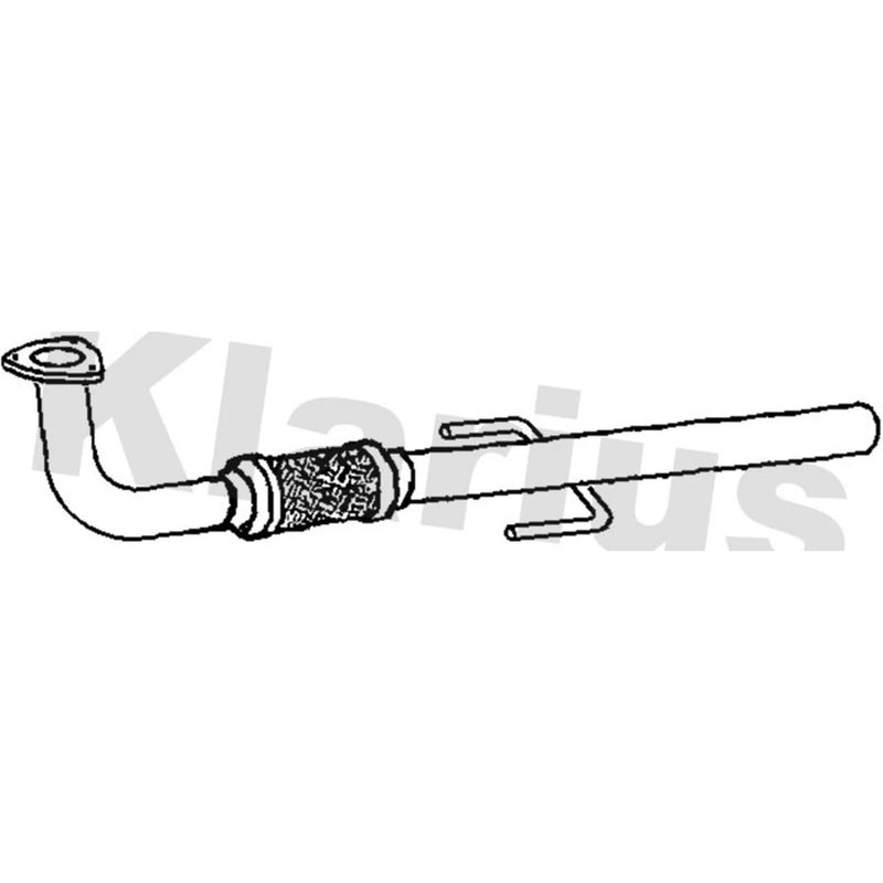 Klarius Exhaust Pipe OD fits Opel Signum 2003-2008 2.0