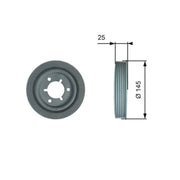 Gates Crank Shaft Belt Pulley TVD1056
