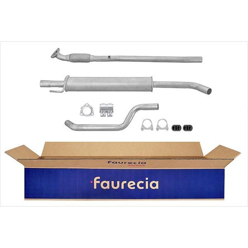 Hella Middle Silencer fits Opel Meriva A 2004-2010 1.4 1.6