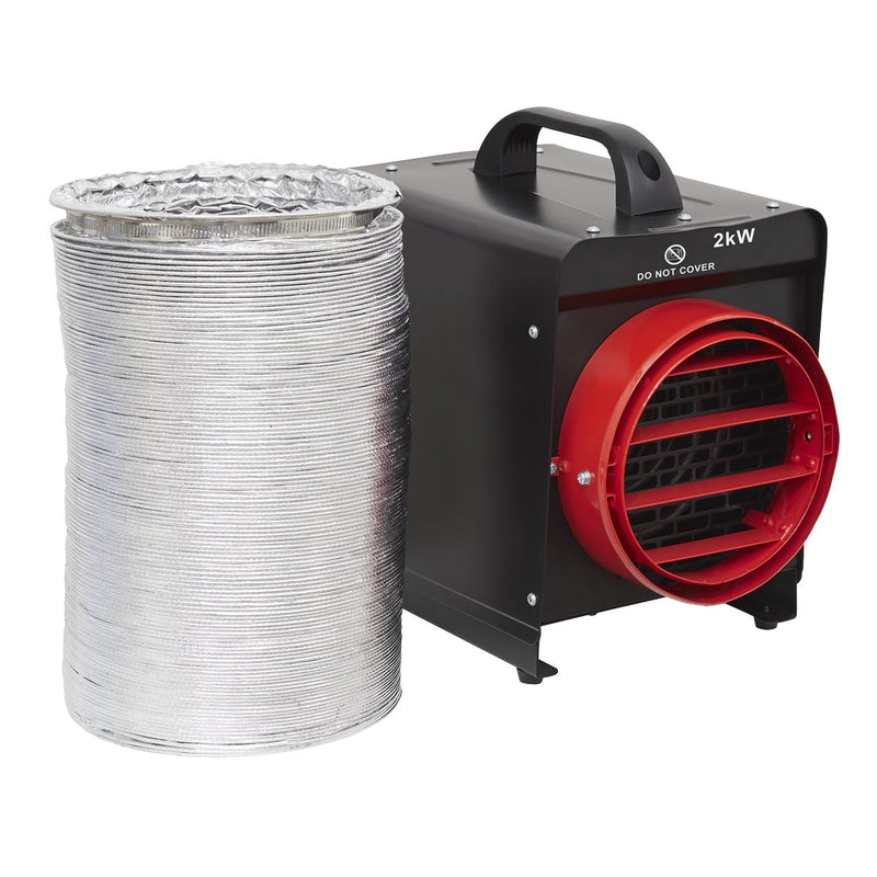 Sealey Industrial Fan Heater 2kW DEH2001 Sealey - Dynamic Drive