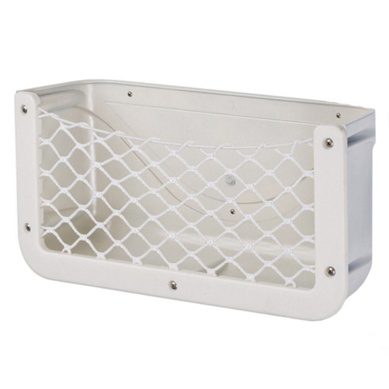 Storage Pocket White White Rubber Net Trem - Dynamic Drive