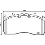 DON Brake Pad Set