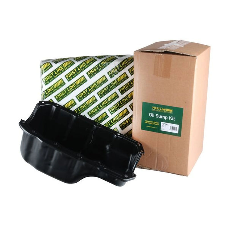 First Line Engine Oil Sump Pan Steel fits Alfa Romeo Mito 2008-2018 1.4