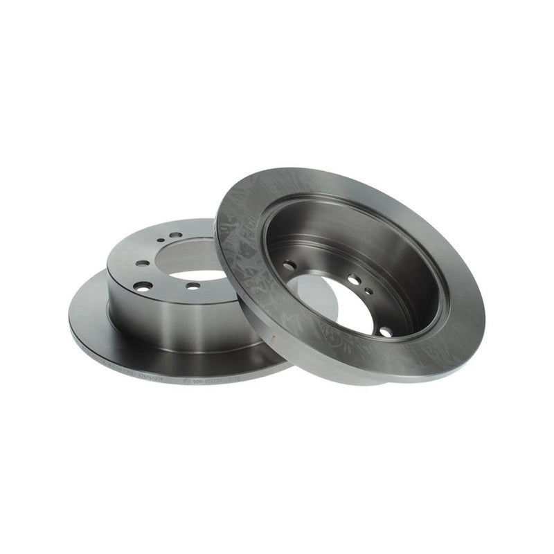 Bosch 2 x Solid Brake Discs fits Mitsubishi Shogun Pinin I 1999-2007 1.8 2.0