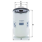 MANN-FILTER Hydraulic Oil Filter