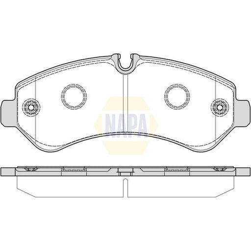 NAPA Rear Brake Pad Set NBP1917