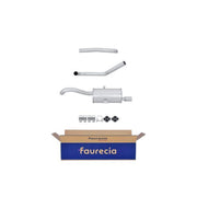 Hella End Silencer Rear fits Nissan Micra I 1986-1992 1.2