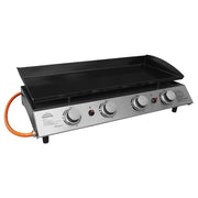 Dellonda 4 Burner 10kW Portable Gas Plancha - Stainless Steel Dellonda - Dynamic Drive