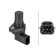 Hella Camshaft Position Sensor Left 6PU 013 122-361