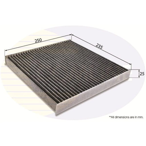Comline Cabin Air Filter (Pollen Filter) fits Citroën Relay III 2006-2023