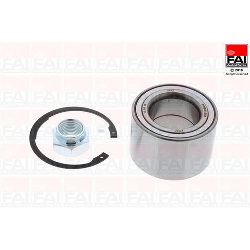 FAI Wheel Bearing Kit 62mm fits Nissan Pixo 2009 on 1.0