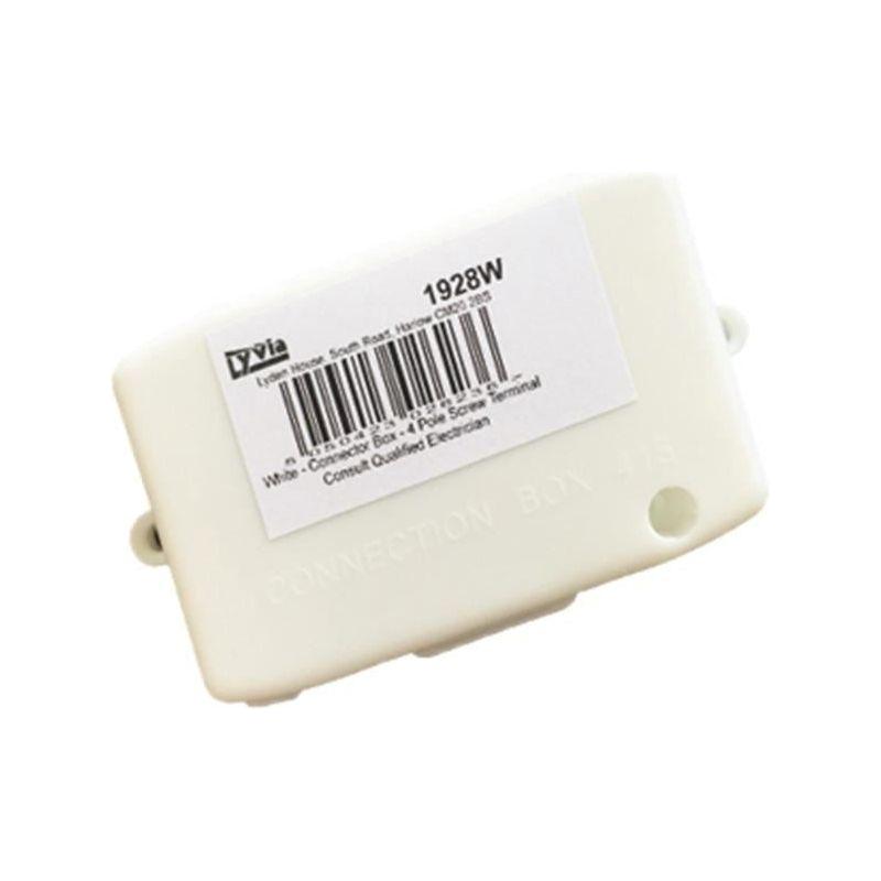 Dencon 4 Pole Connection Box White Dencon - NN4 Online