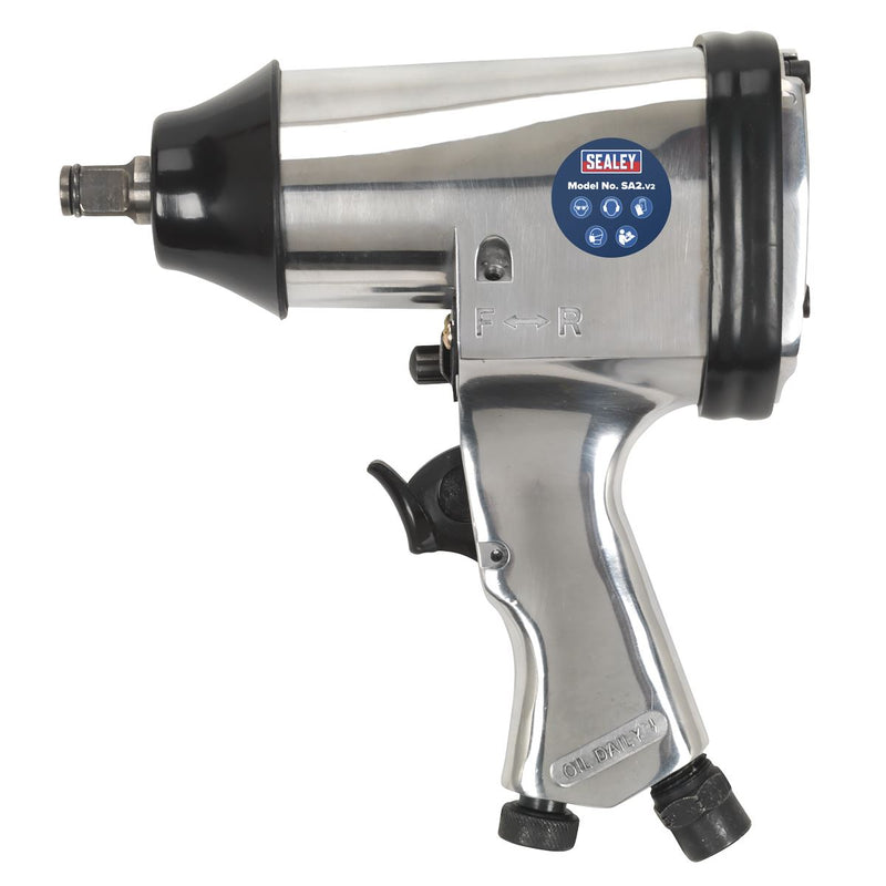 Sealey Air Impact Wrench 1/2"Sq Drive SA2 Sealey - Dynamic Drive