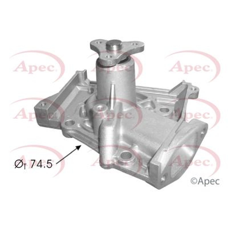 Apec Engine Cooling Water Pump fits Kia Rio I 2000-2005 1.3