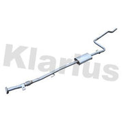 Klarius Box With Centre Pipe Centre fits Fiat Doblo Cargo 2010-2023 1.4