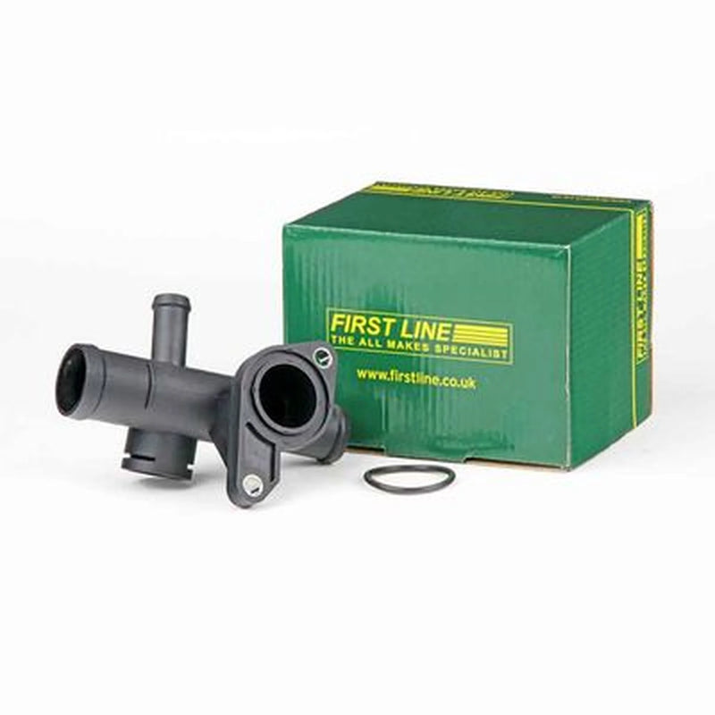 First Line Coolant Flange Housing Connector fits Audi A3 1996-2003 1.8