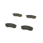 Bosch Front & Rear Pads fits Toyota Land Cruiser 1984-1996 2.4 3.4