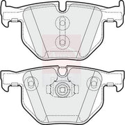 Apec Rear Brake Pad Set fits BMW X5 2006-2018 3.0